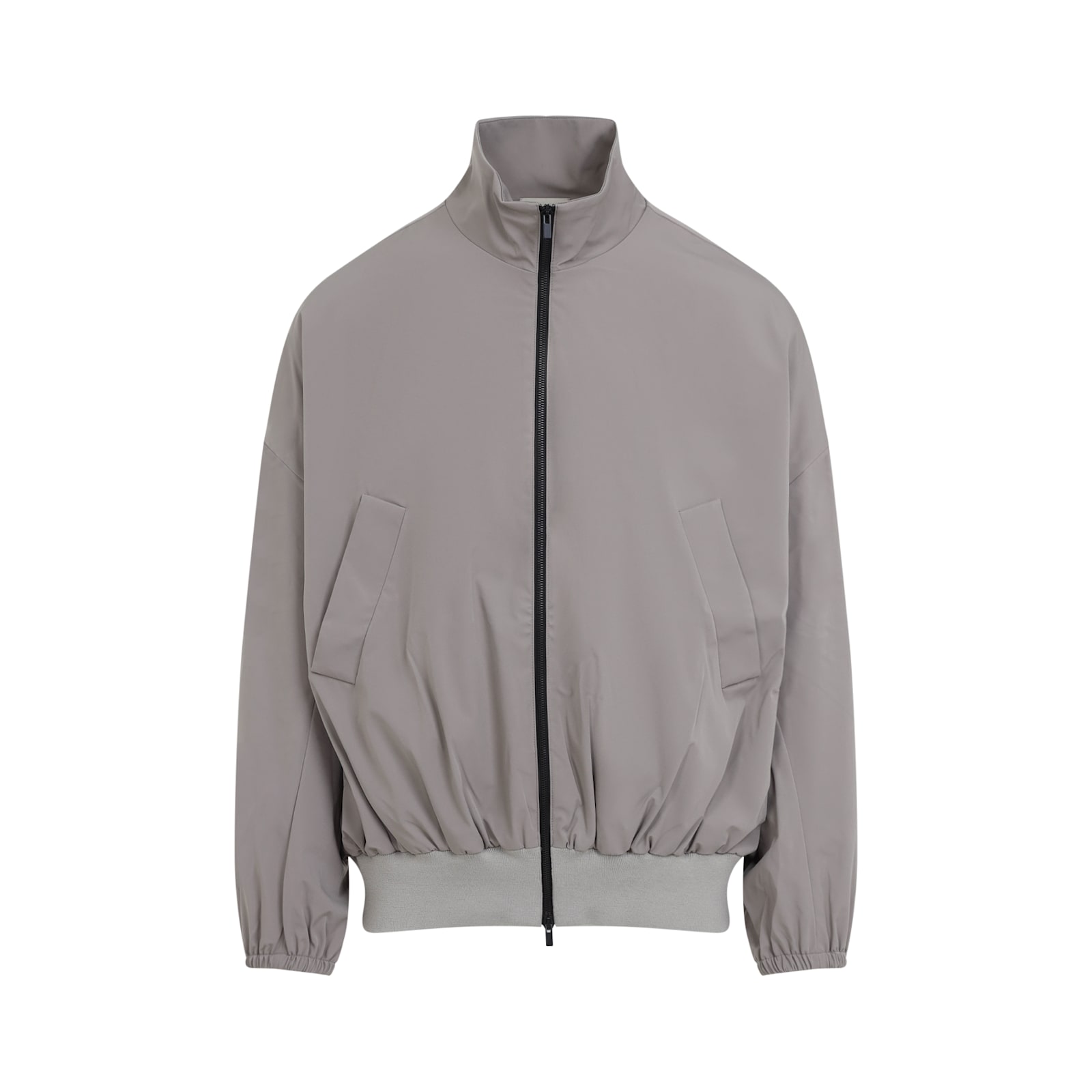 Shop Fear Of God High Neck Vented Track Jacket In Deer