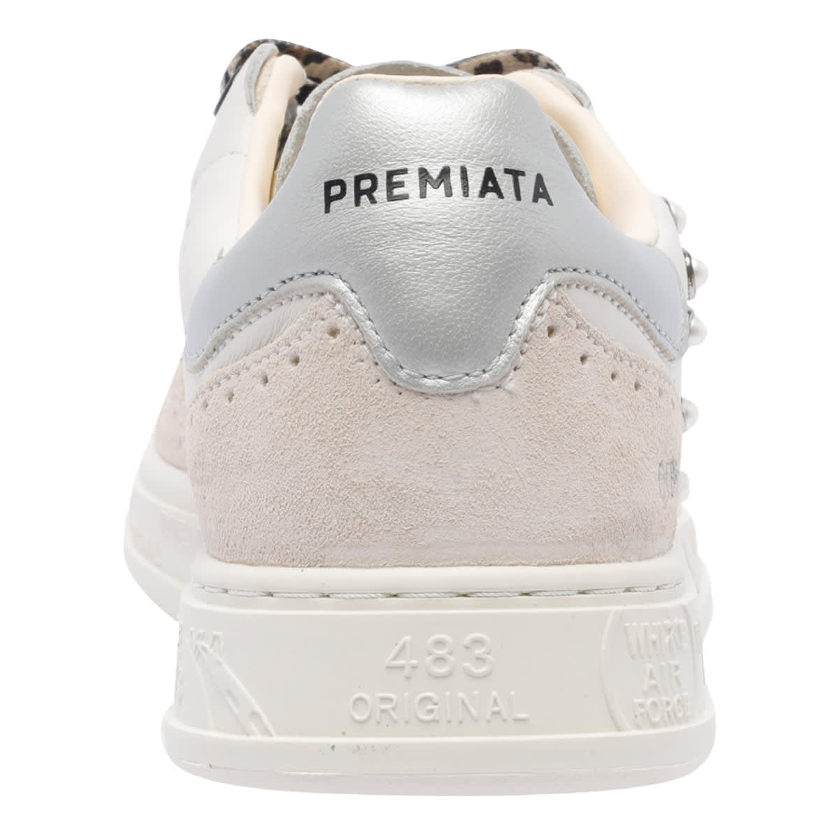 Shop Premiata Quinnd Sneakers In Beige