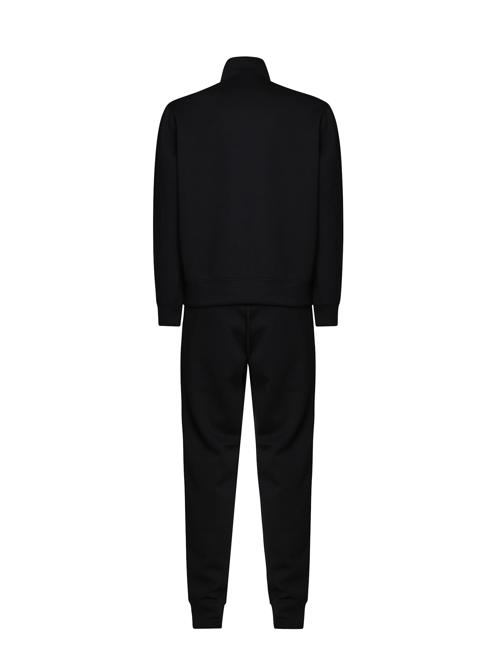 Shop Emporio Armani Tracksuit Logo In Black