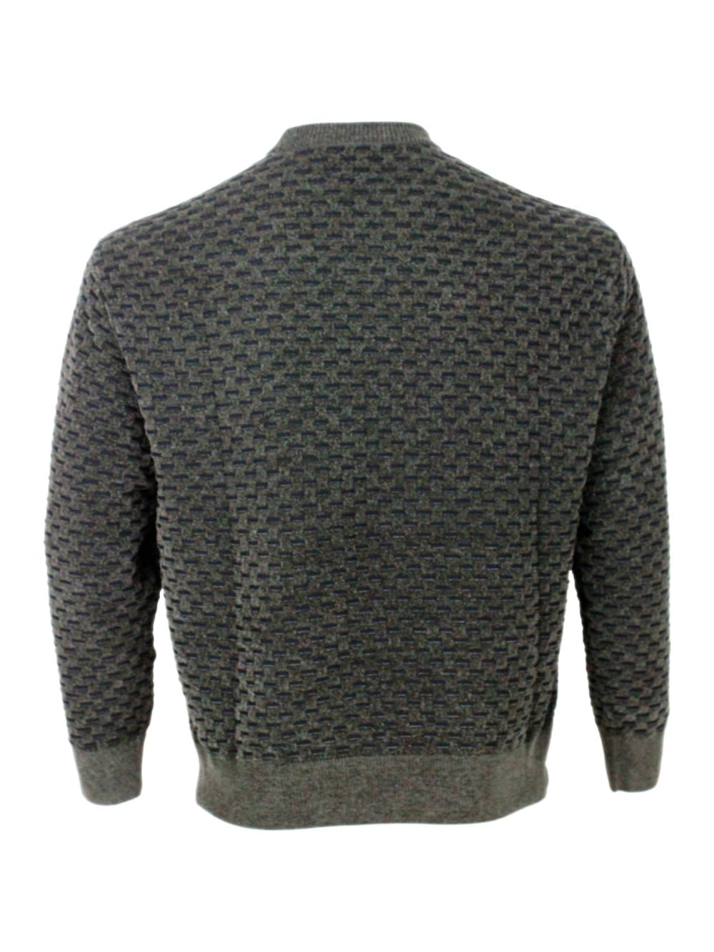 Shop Armani Exchange Sweater In Black - Olive