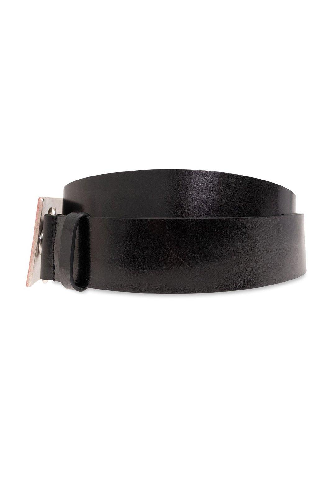 Shop Y/project Logo Printed Buckle Belt In Black