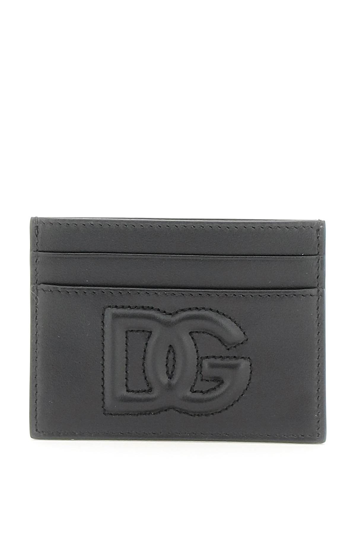 Shop Dolce & Gabbana Logoed Cardholder In Black