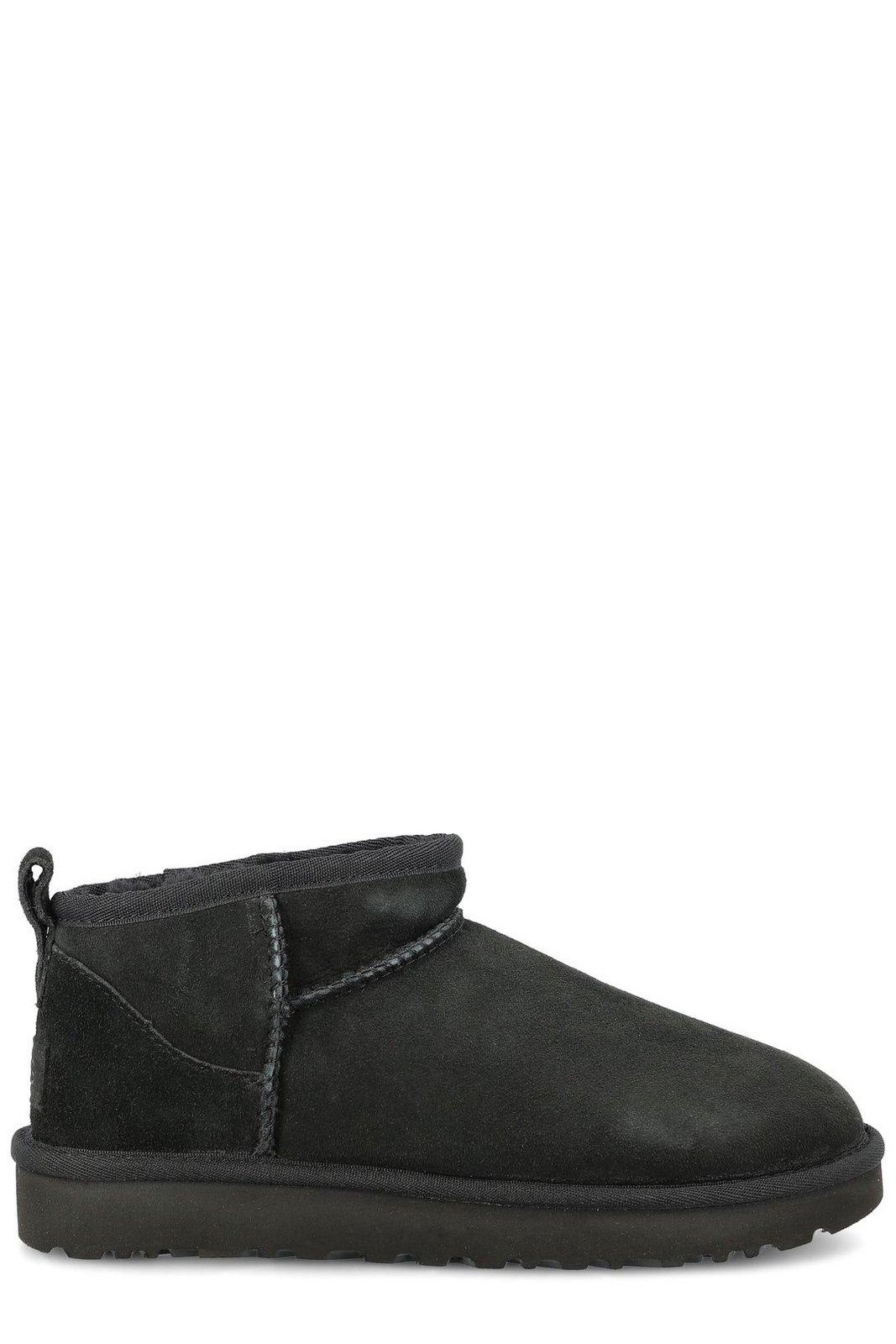 Ugg Classic Ultra Mini Boots In Black