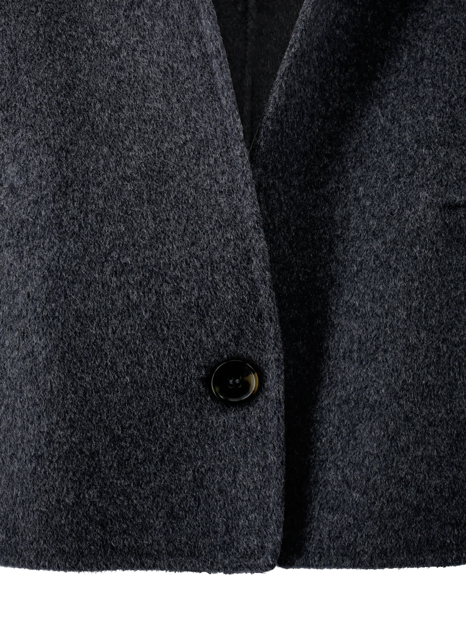 PHILOSOPHY DI LORENZO SERAFINI SINGLE-BREASTED WOOL COAT 