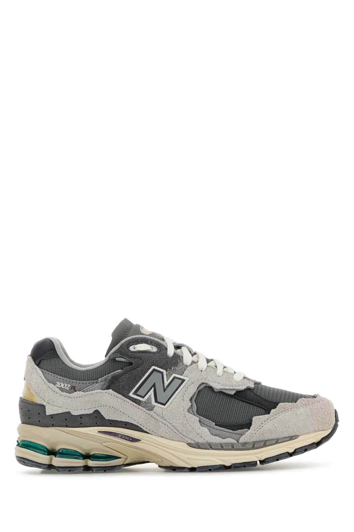 Multicolor Suede And Mesh 2002r Sneakers