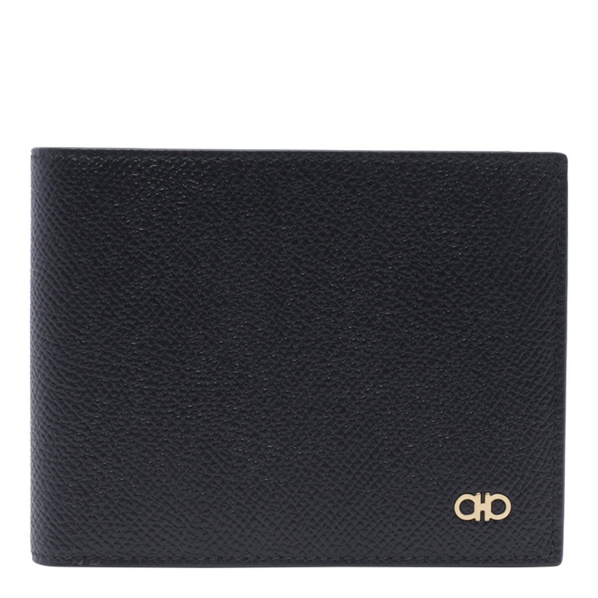 Ferragamo Gancini Wallet In Black