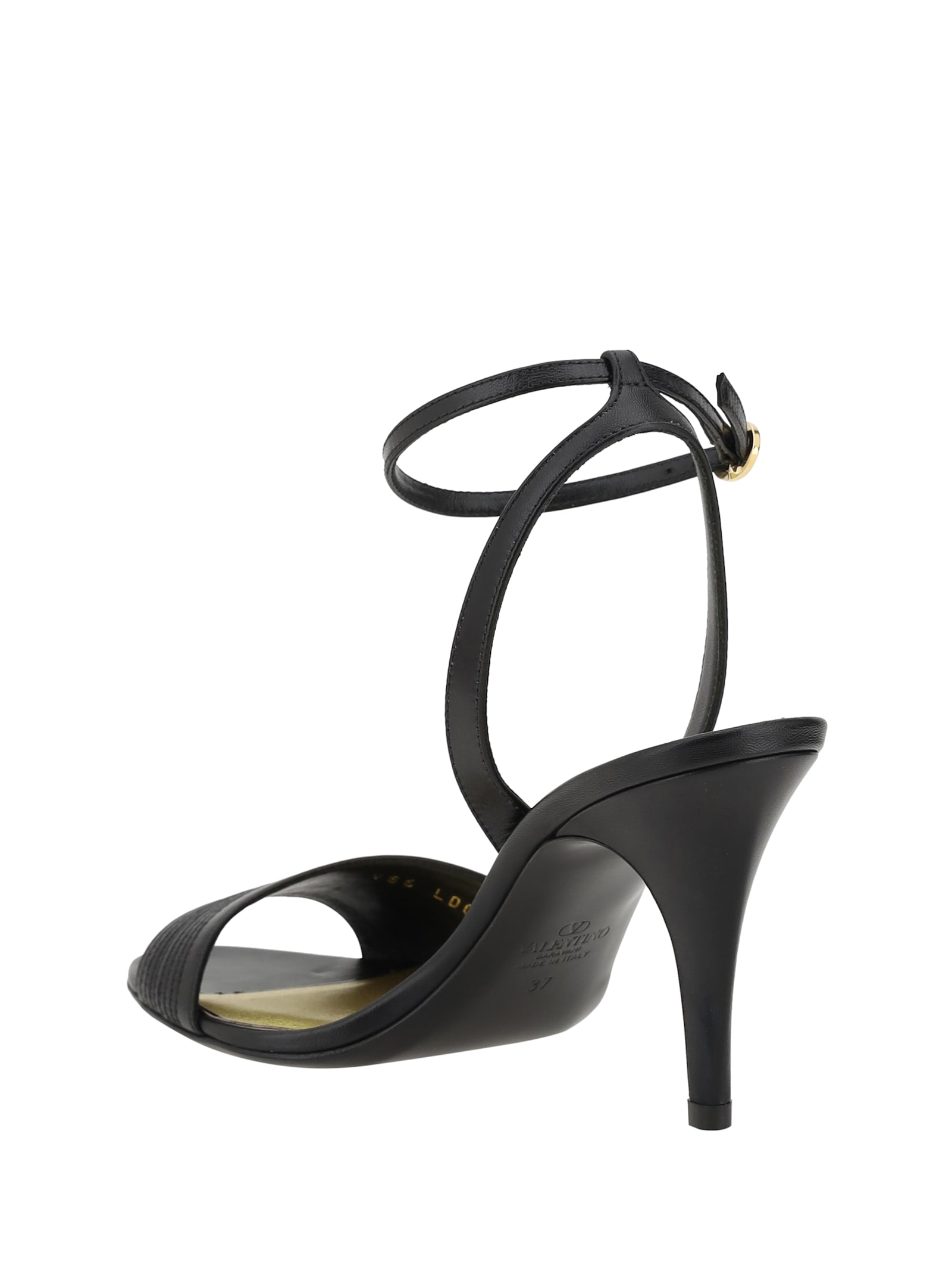 【VALENTINO GARAVANI】 Logoed Sandals サンダル Valentino Garavani Logoed Sandals In Nero | ModeSens