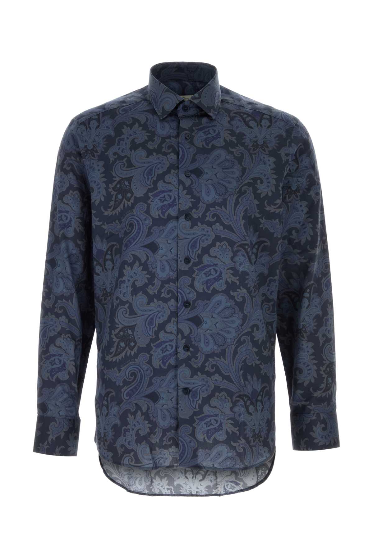 Printed Satin Shirt