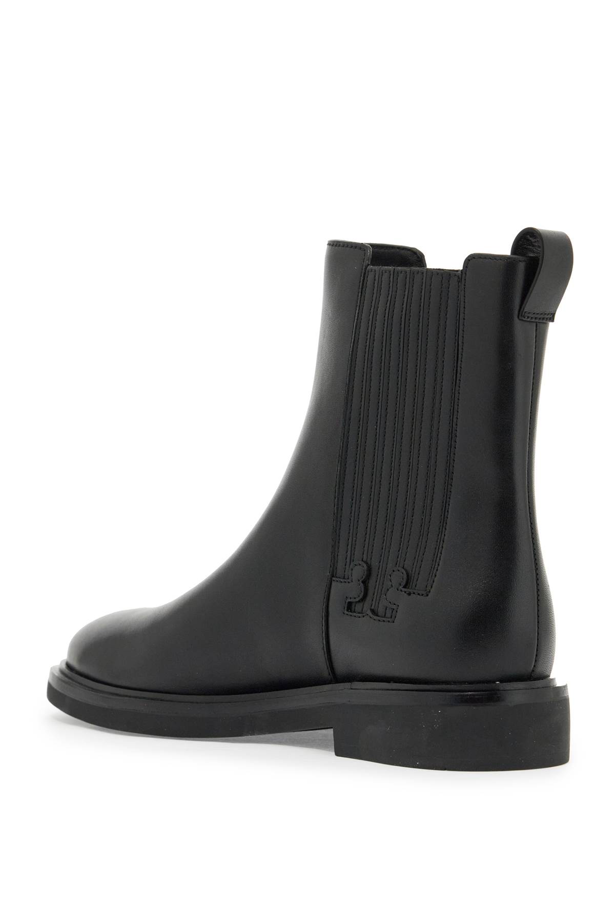 Shop Tory Burch Chelsea Ankle Boots With T-shaped Finishes In Perfect Black (black)