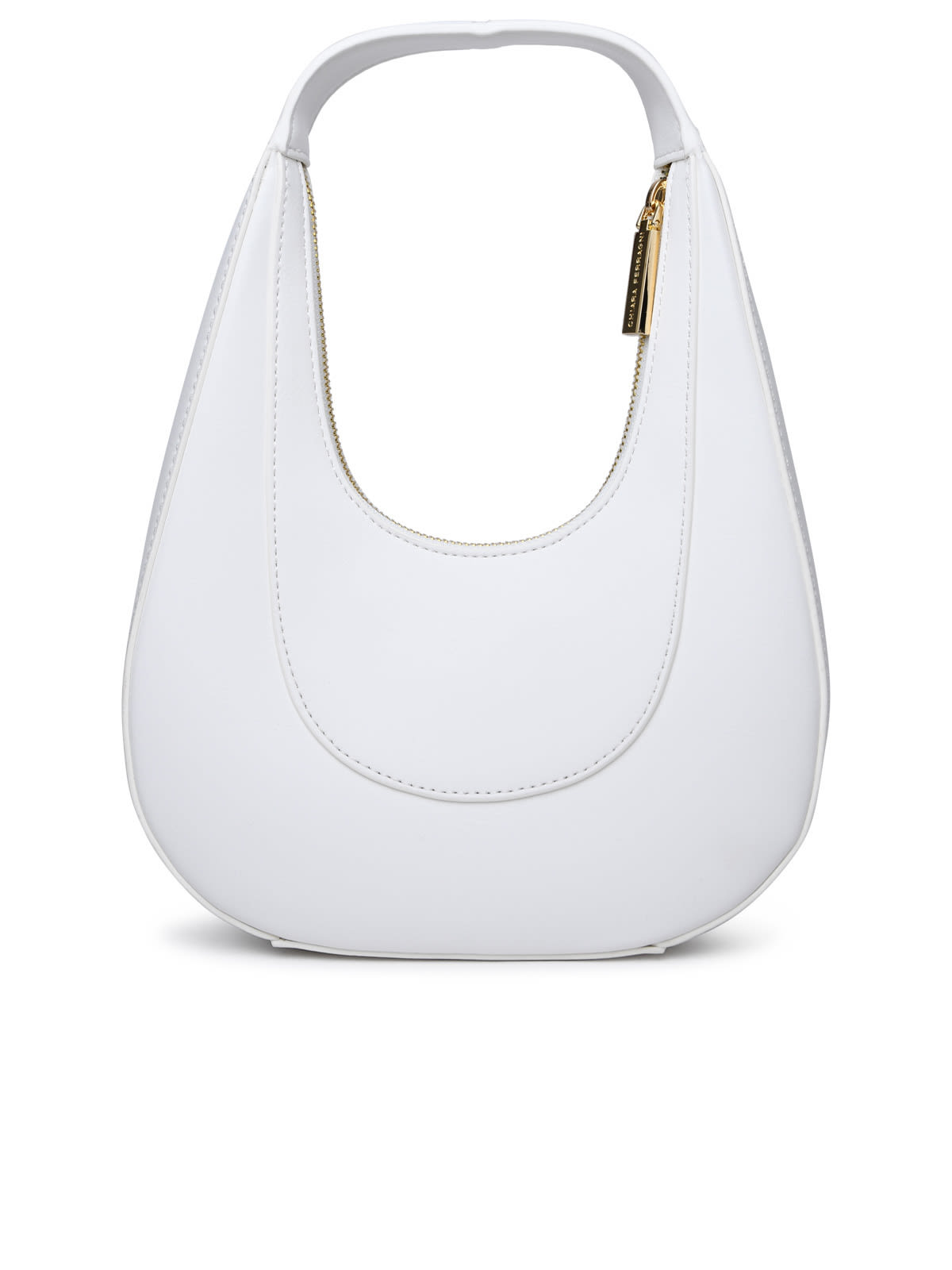 Shop Chiara Ferragni Caia White Polyester Bag