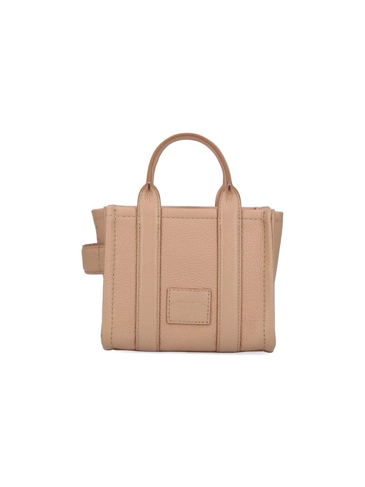 Shop Marc Jacobs The Mini Tote In Brown