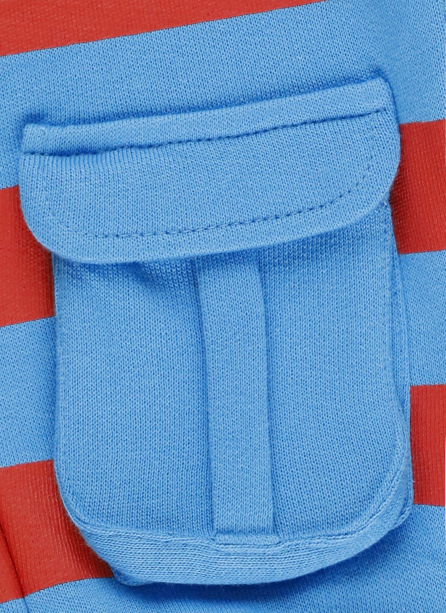 Shop Stella Mccartney Cotton Striped Pants In Multicolour