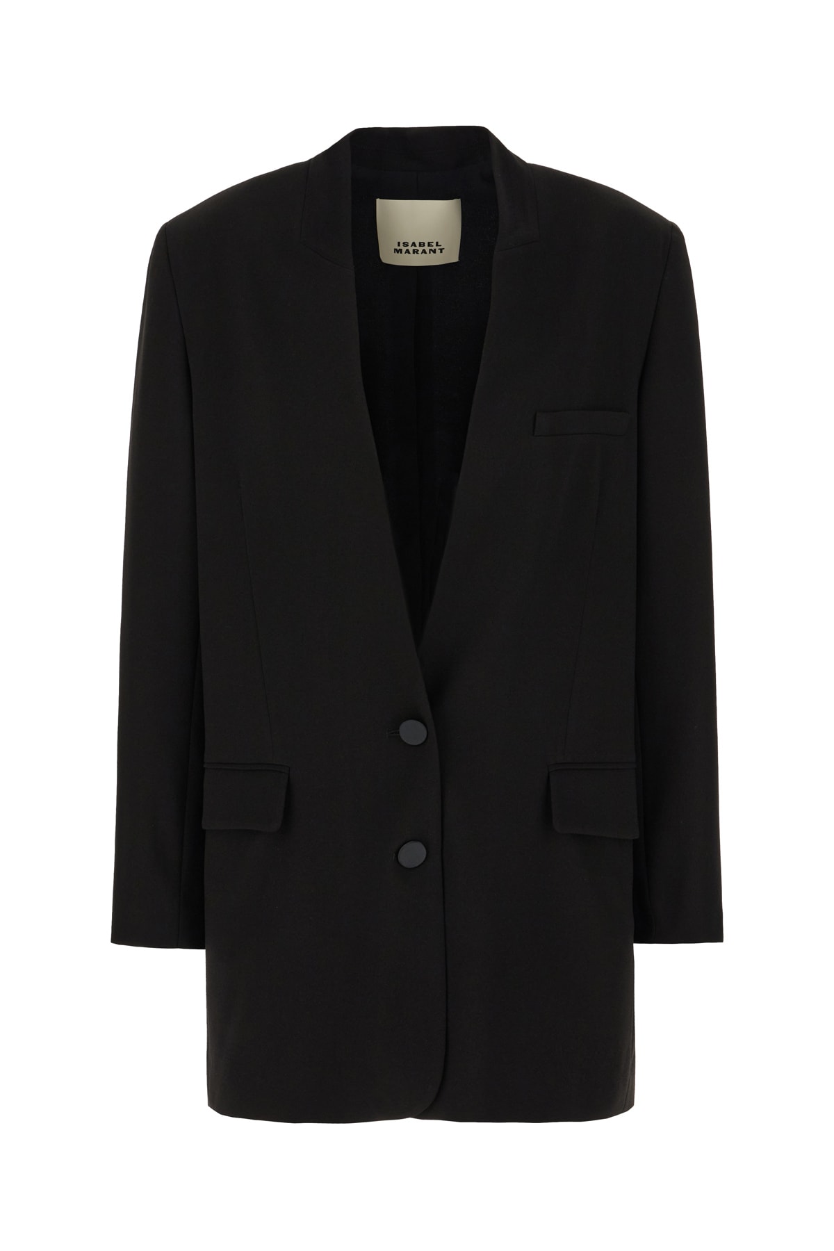 Isabel Marant Black Triacetate Blend Blazer