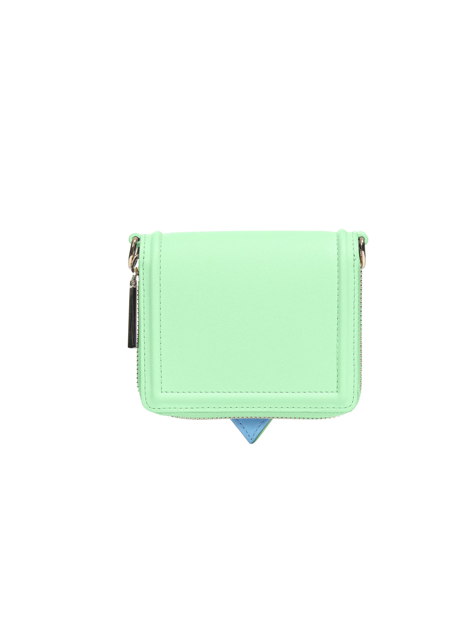 Shop Chiara Ferragni Green Wallet