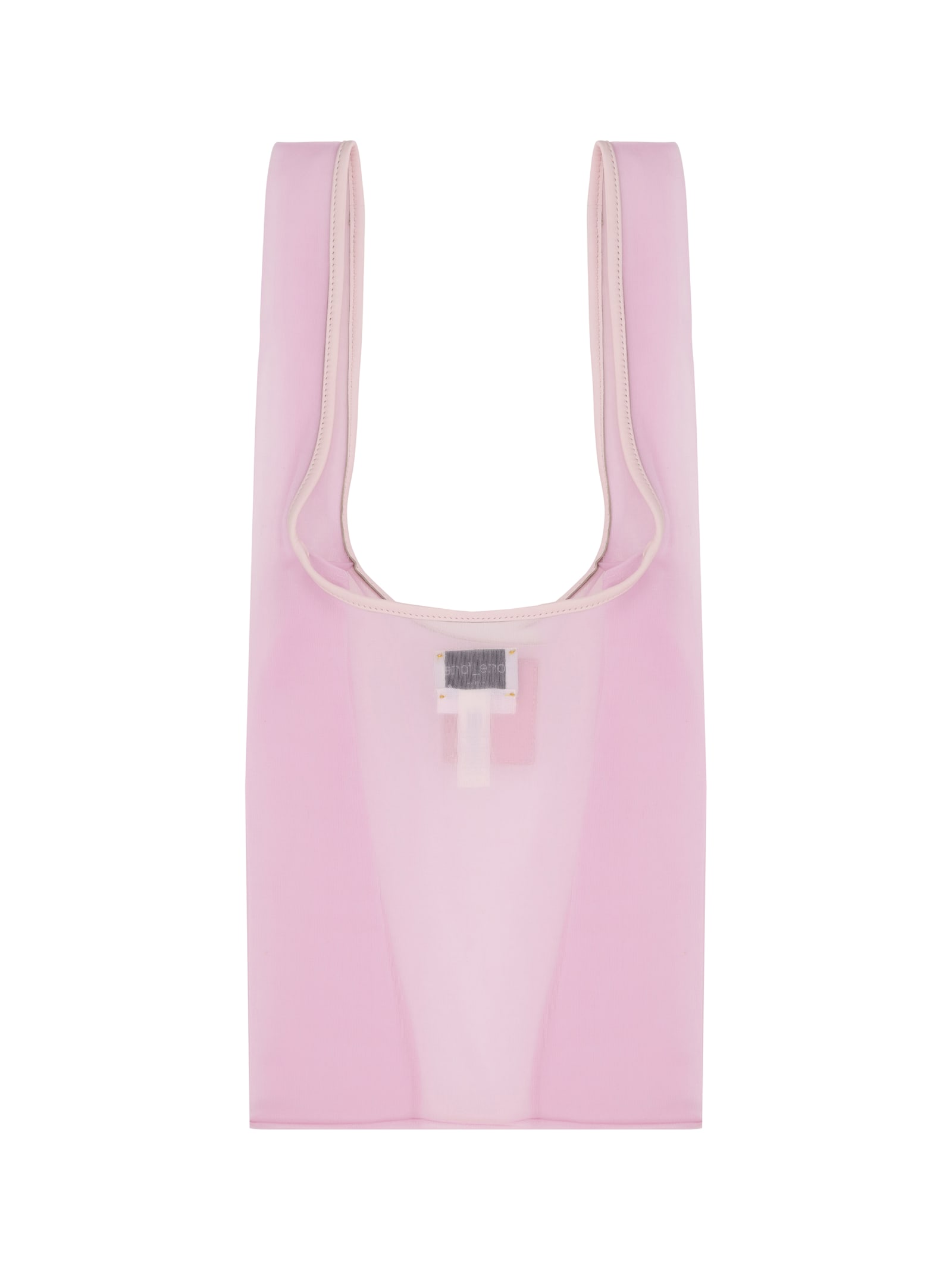 Forte Forte Tulle Tote Bag In Cipria