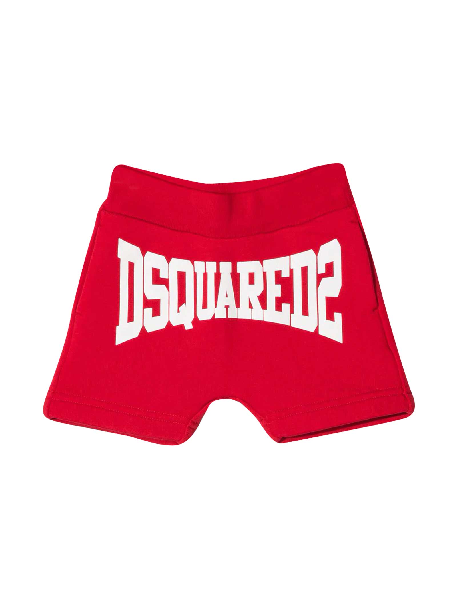 Dsquared2 Newborn Red Shorts