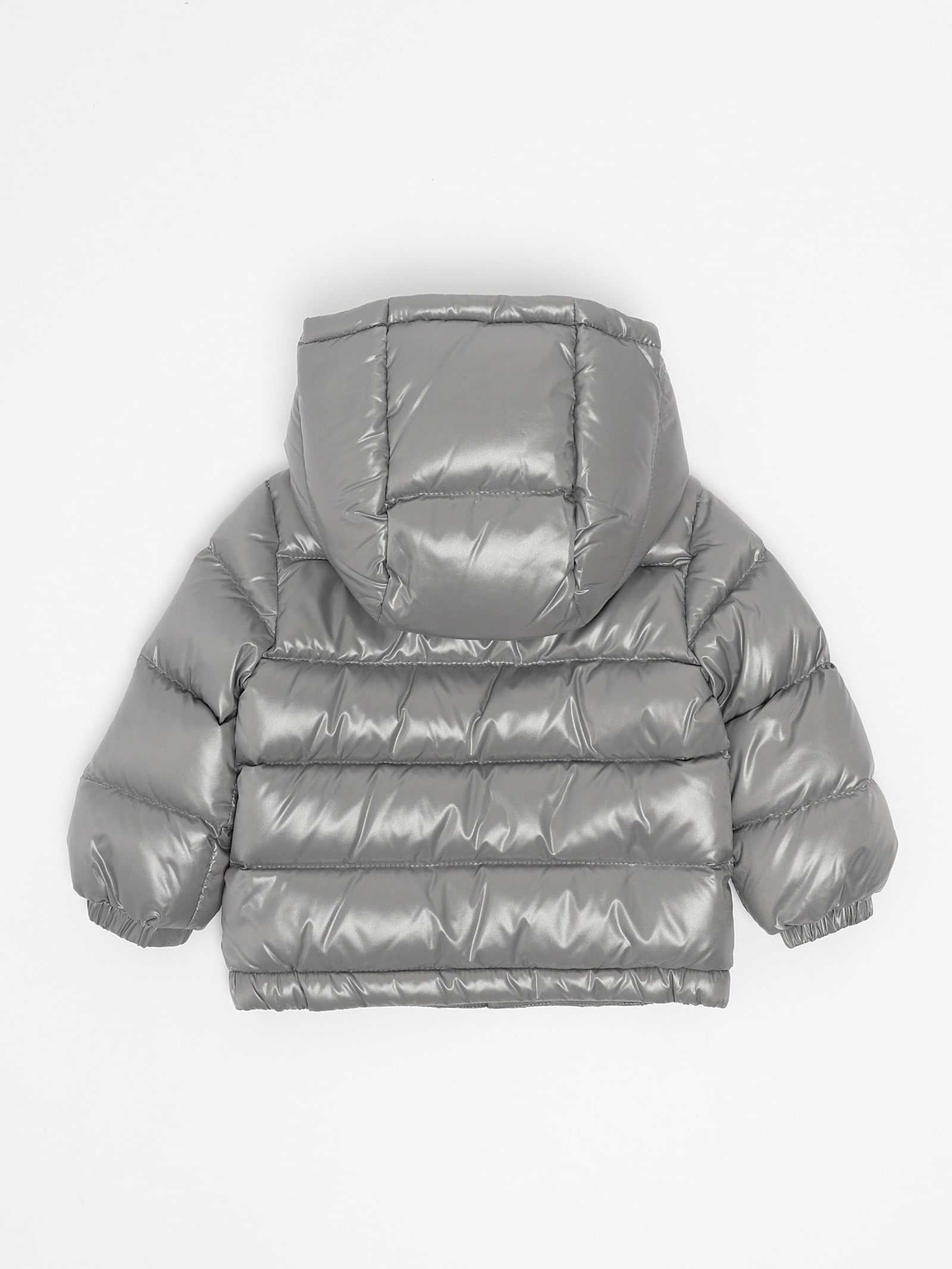 Shop Moncler New Aubert Down Jacket In Grigio