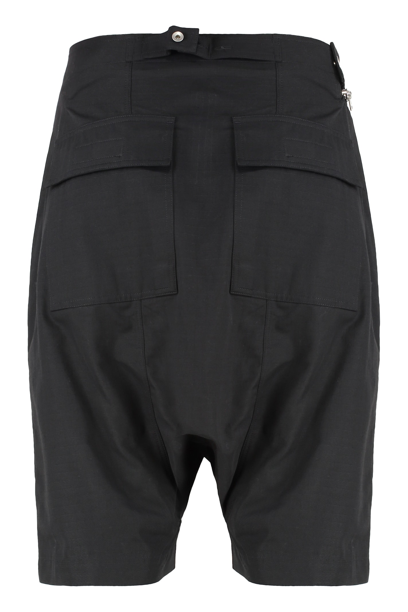 Drkshdw Cotton Bermuda Shorts In Black