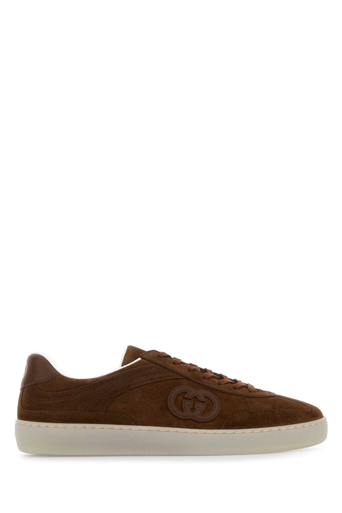 Gucci Suede Low-top G75 Sneaker Style In Blue