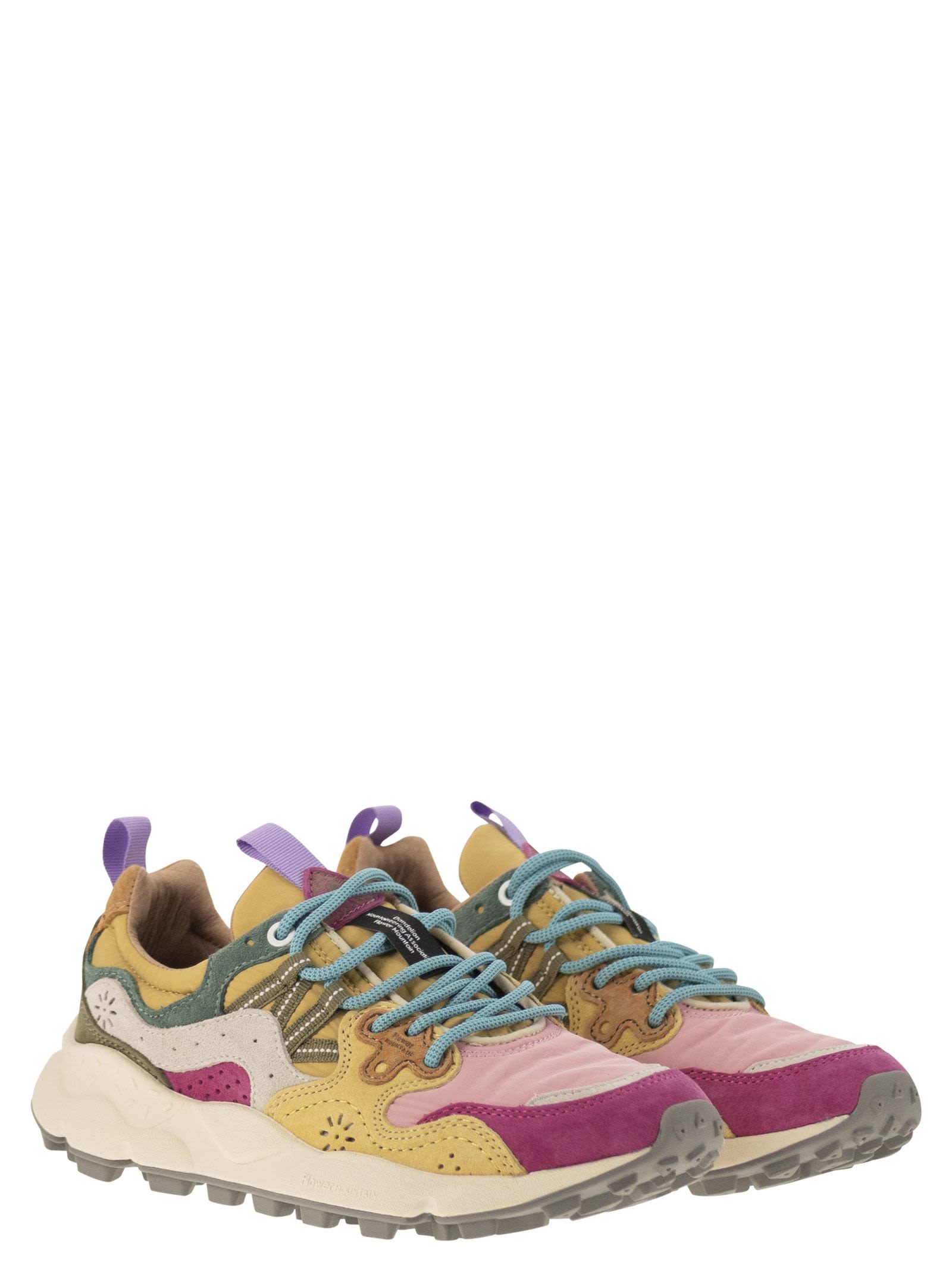 Flower Mountain Yamano 3 Sneakers In Pink/fucsia