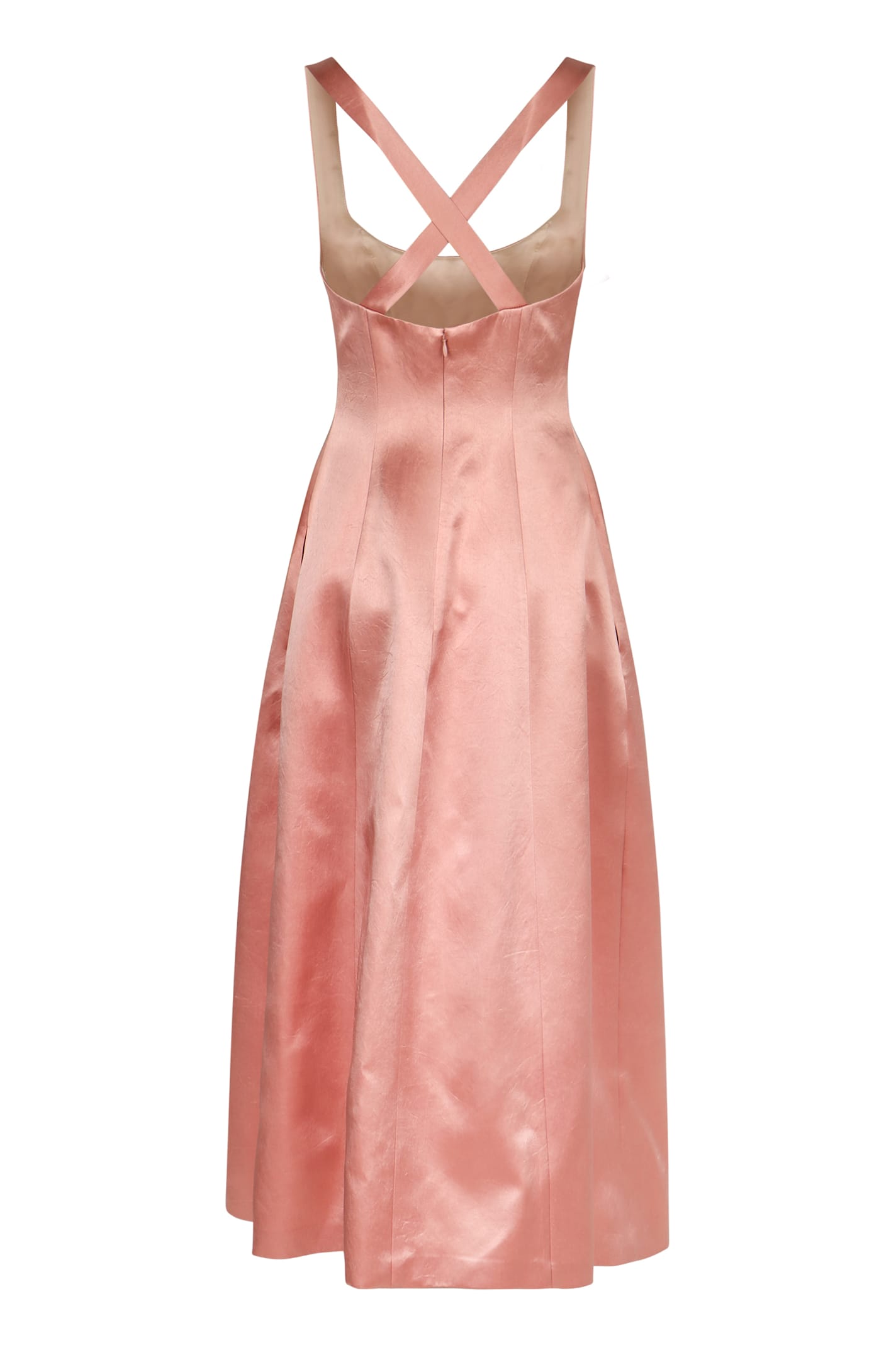Philosophy Di Lorenzo Serafini Cross Back Dress In Pink
