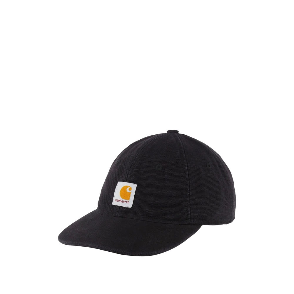 Carhartt Wip Selby Canvas Cap In Black