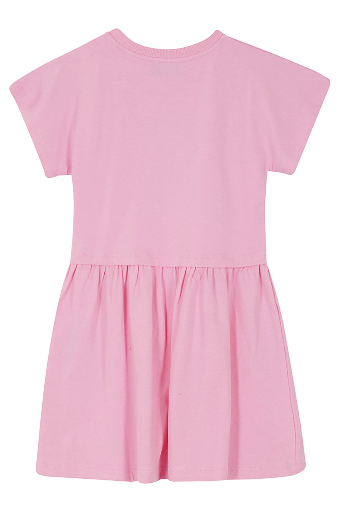 Shop Moschino Dress In Sweet Pink