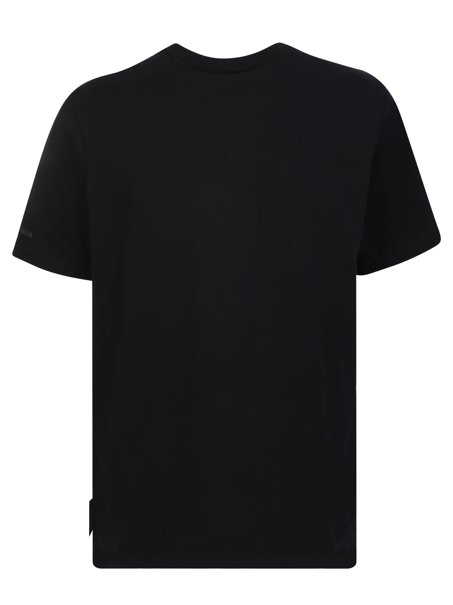 Shop Moose Knuckles Black Satellite T-shirt