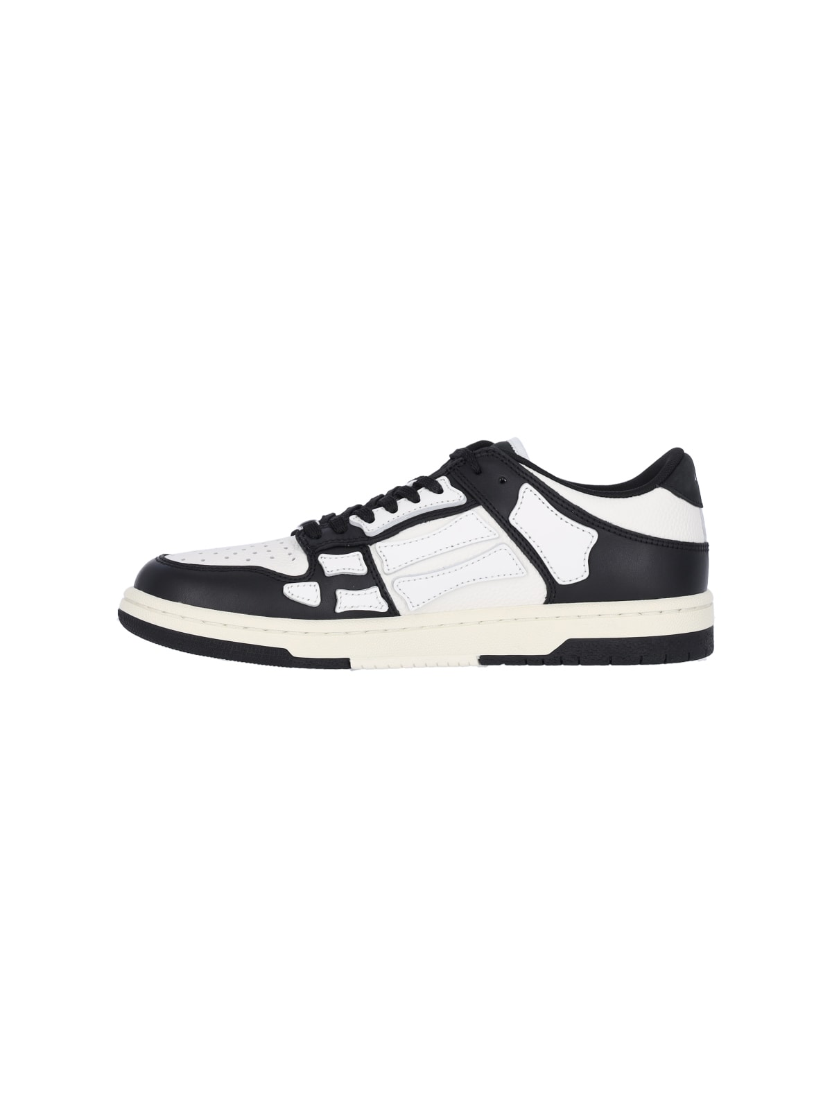 Shop Amiri Skel Low-top Sneakers In Black