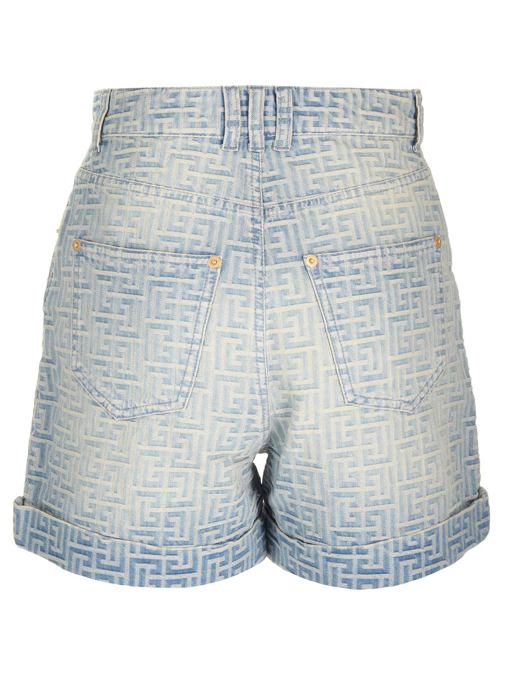 BALMAIN HIGH-WAISTED SHORTS
