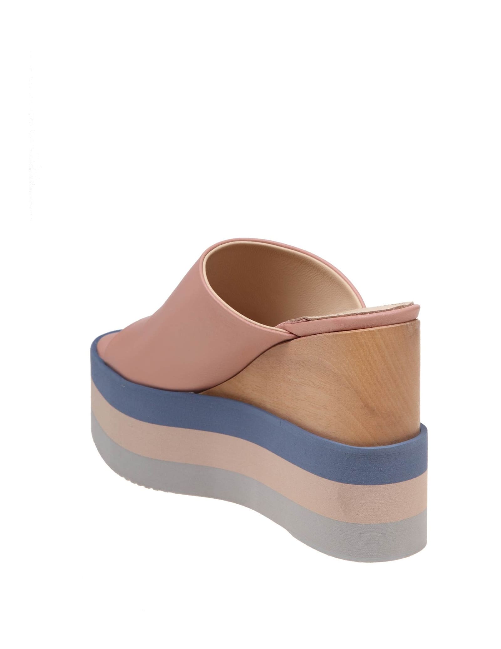Shop Paloma Barceló Petra In Blash Color Leather In Blush