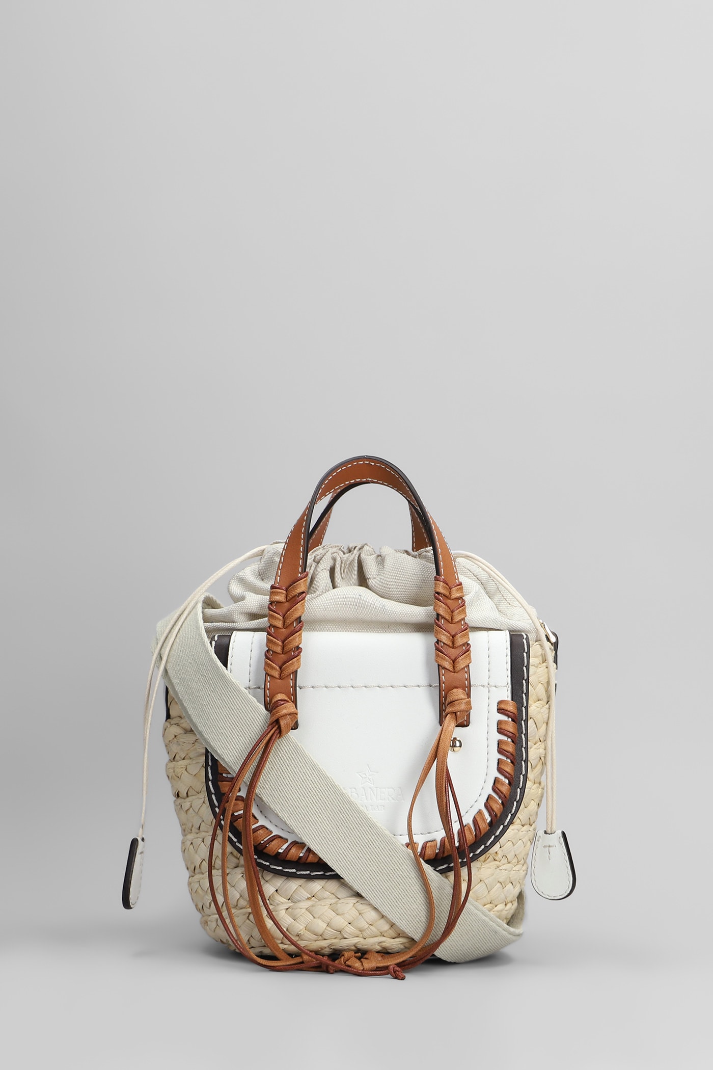 Habanera Tote In Beige Raffia