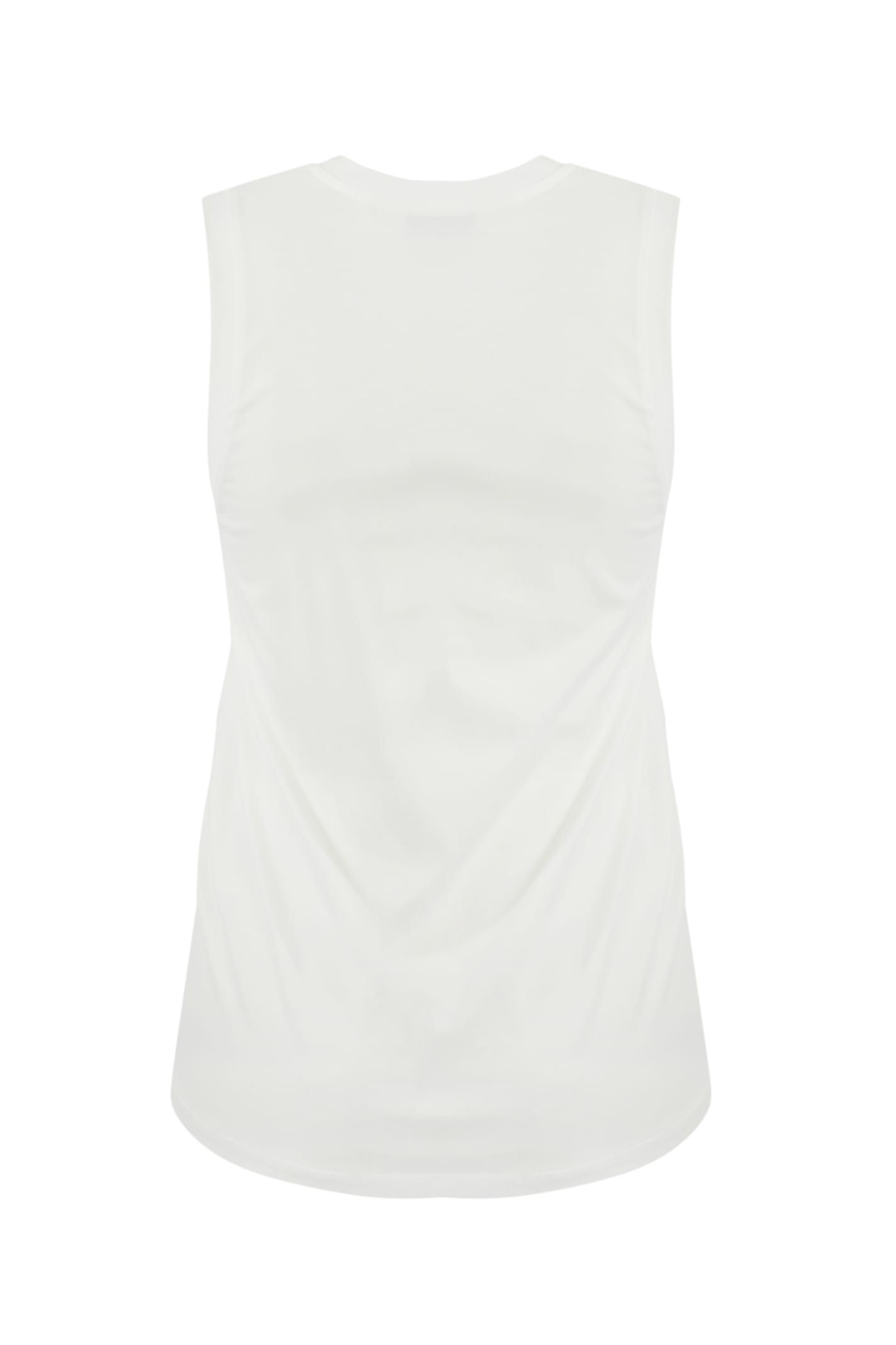 Elisabetta Franchi Jersey Tank Top With Bows