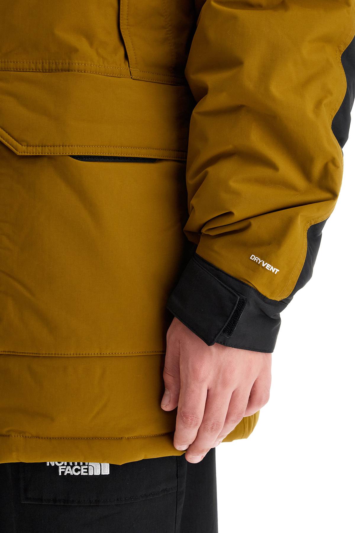 Shop The North Face Padded Mcmurdo In Moss Green/tnf Black (khaki)