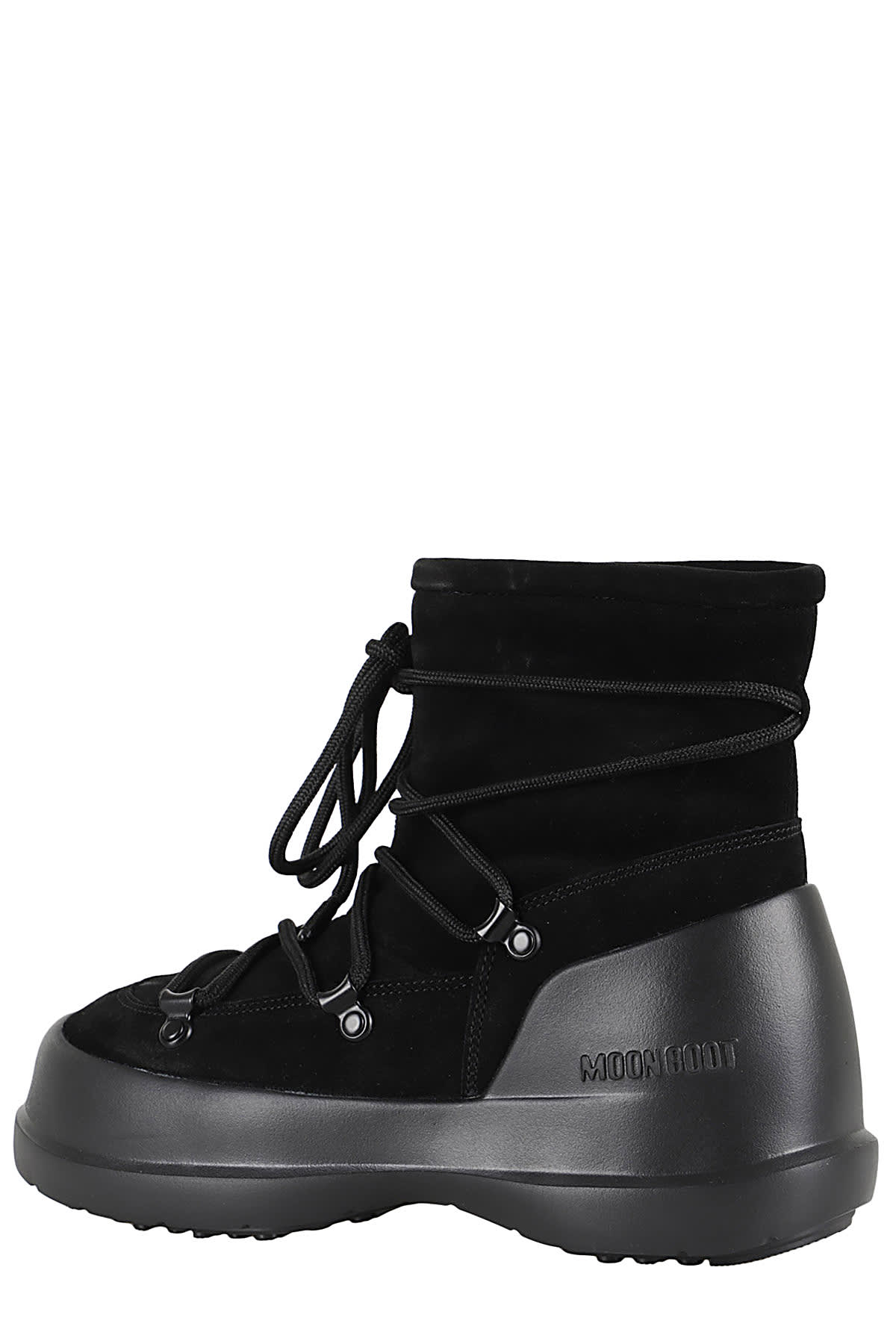 Shop Moon Boot Luna Boot Suede City Capsule In Black