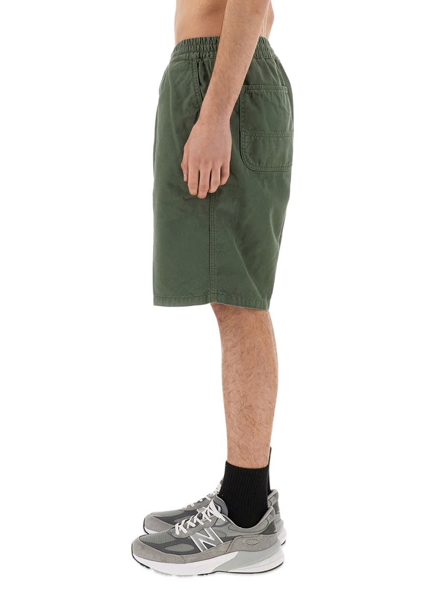 Carhartt Shorts Knee Length Back Pockets In Green