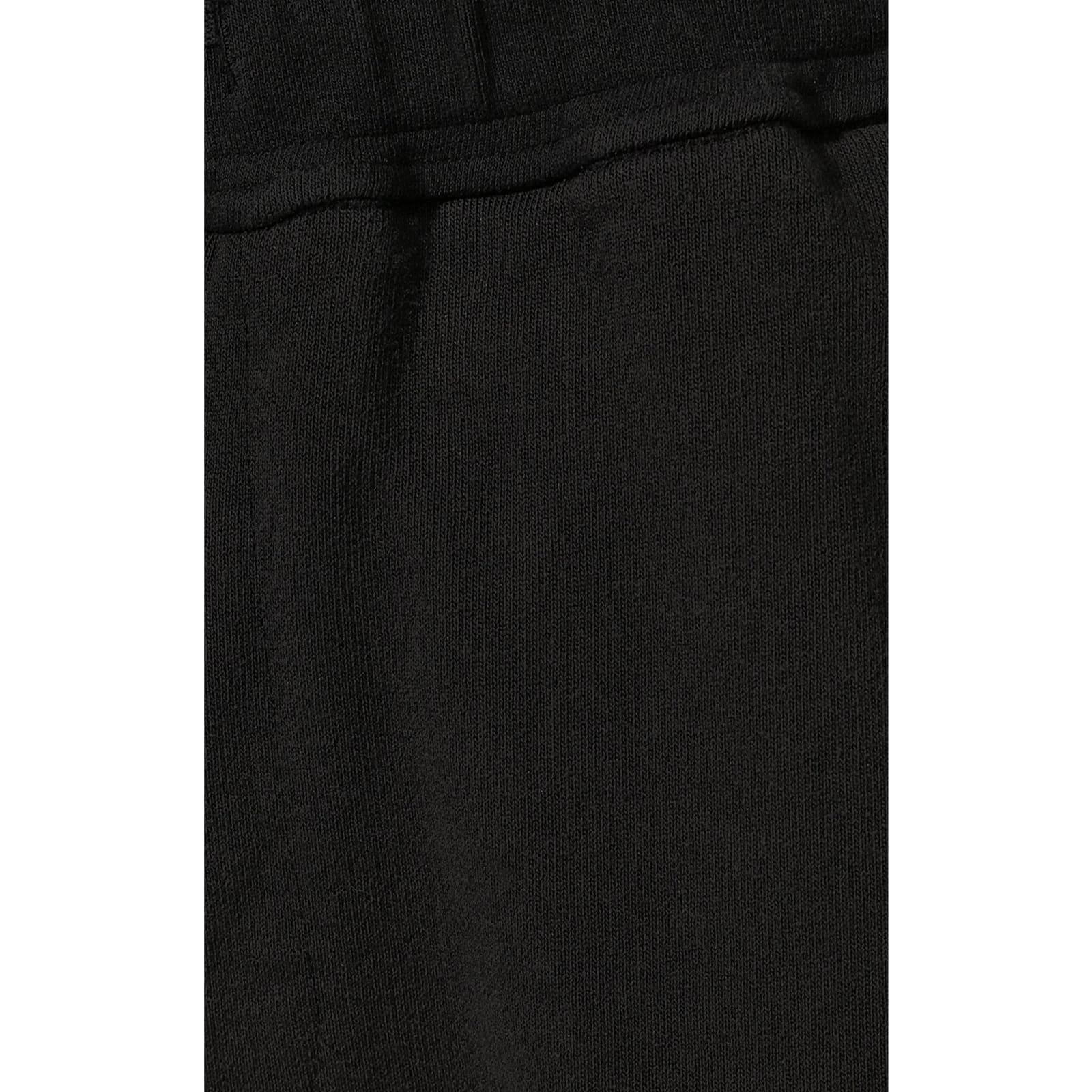 Shop Stone Island Cotton Pants In Black