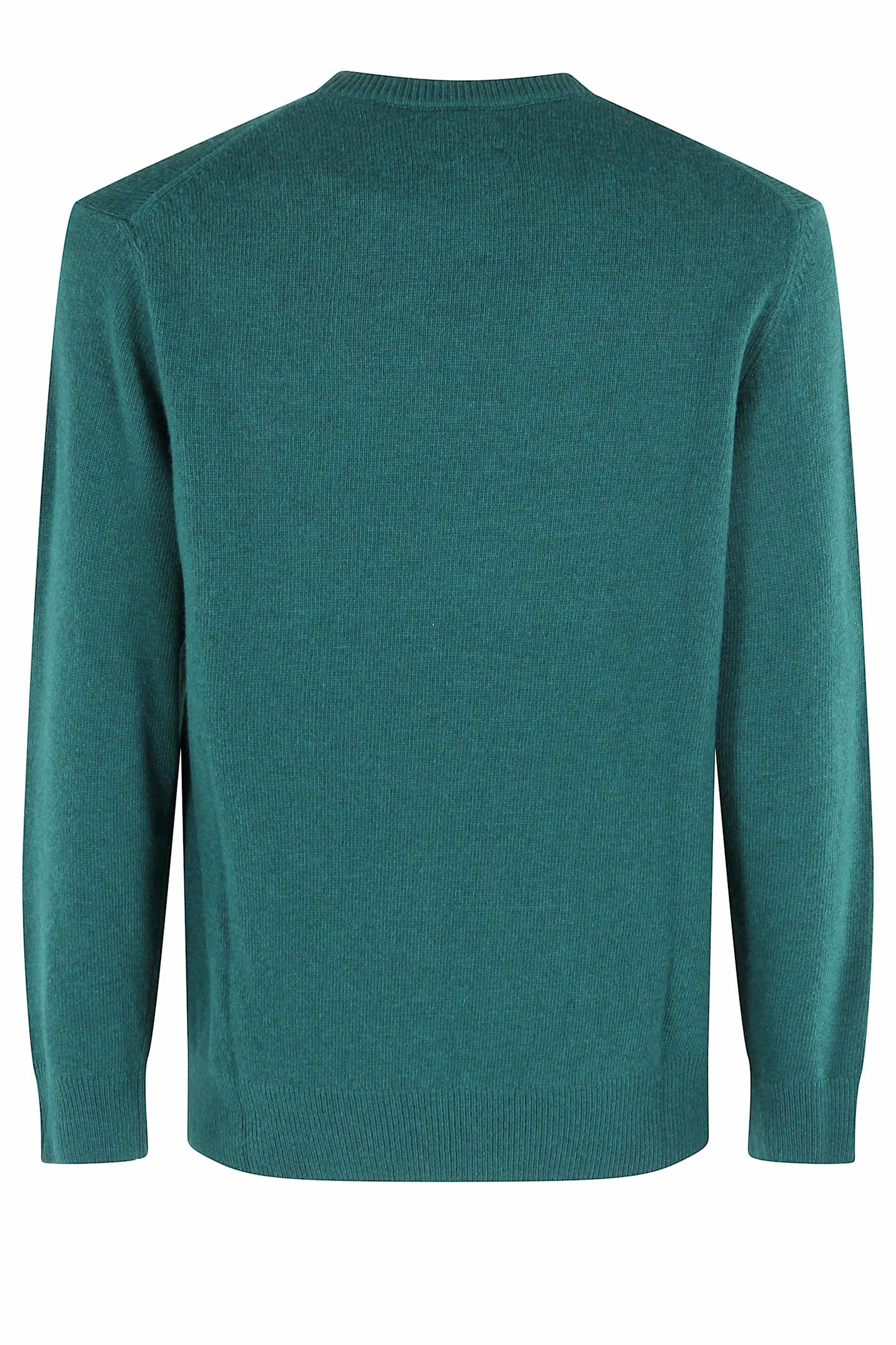 Mc2 Saint Barth Heron Crew-neck Sweater In Green