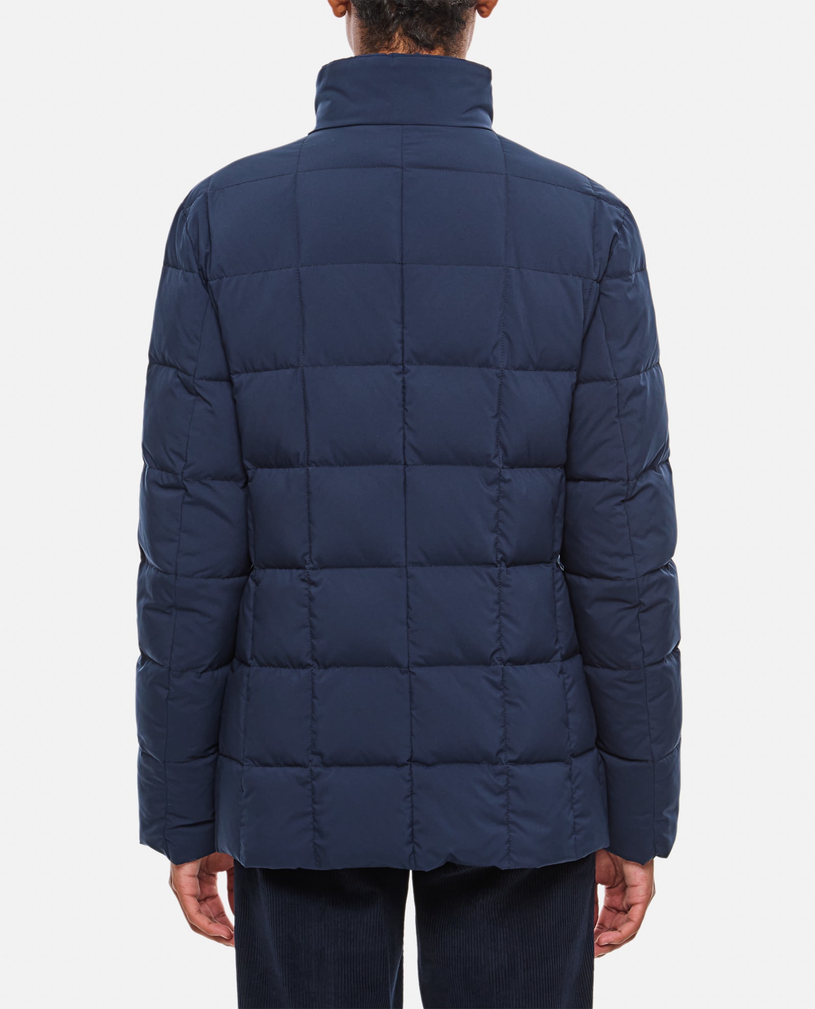 Shop Fay Down Jacket In Blu