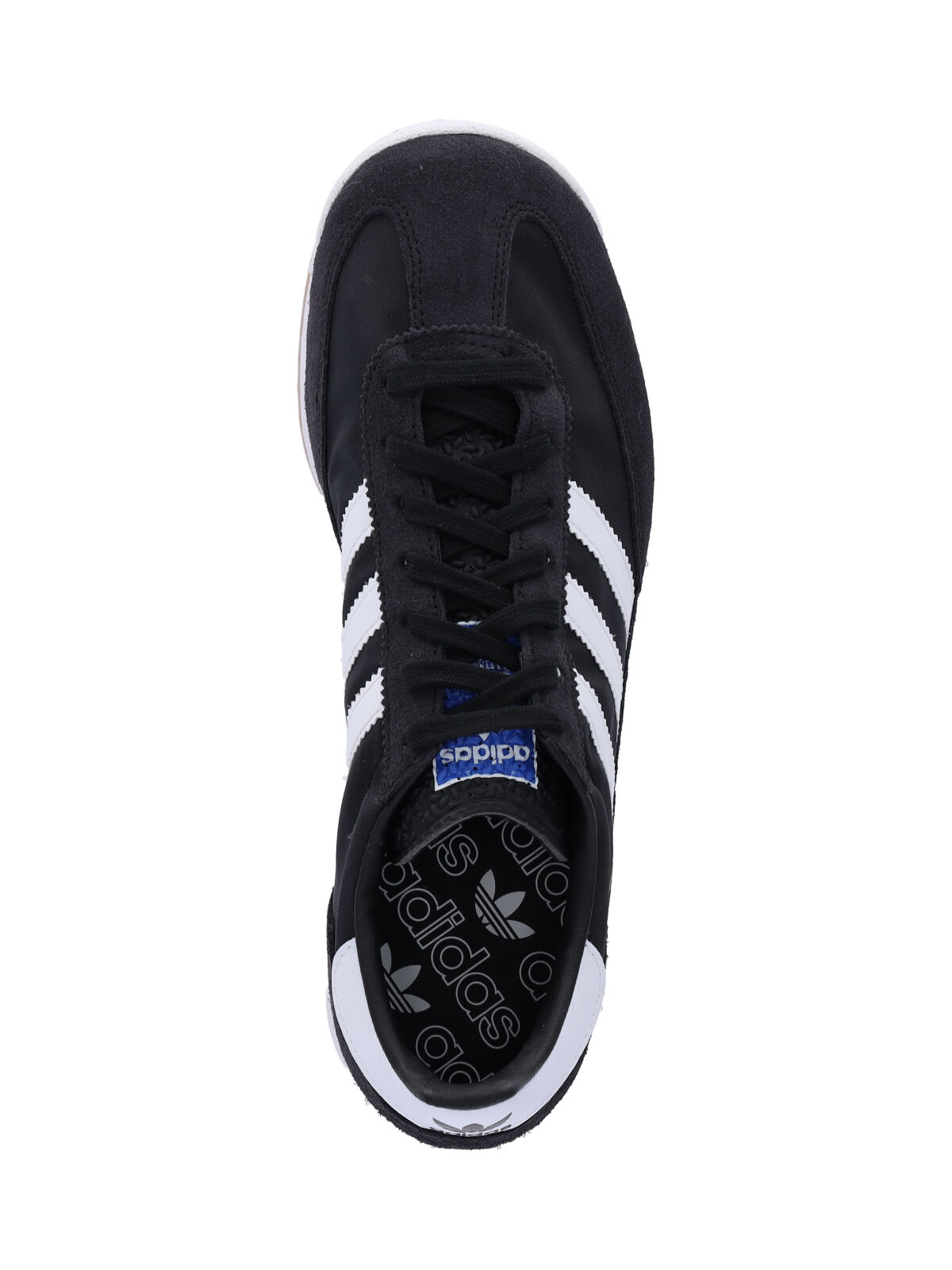 Adidas Originals Low Top Sneakers Contrast Stripes In Black