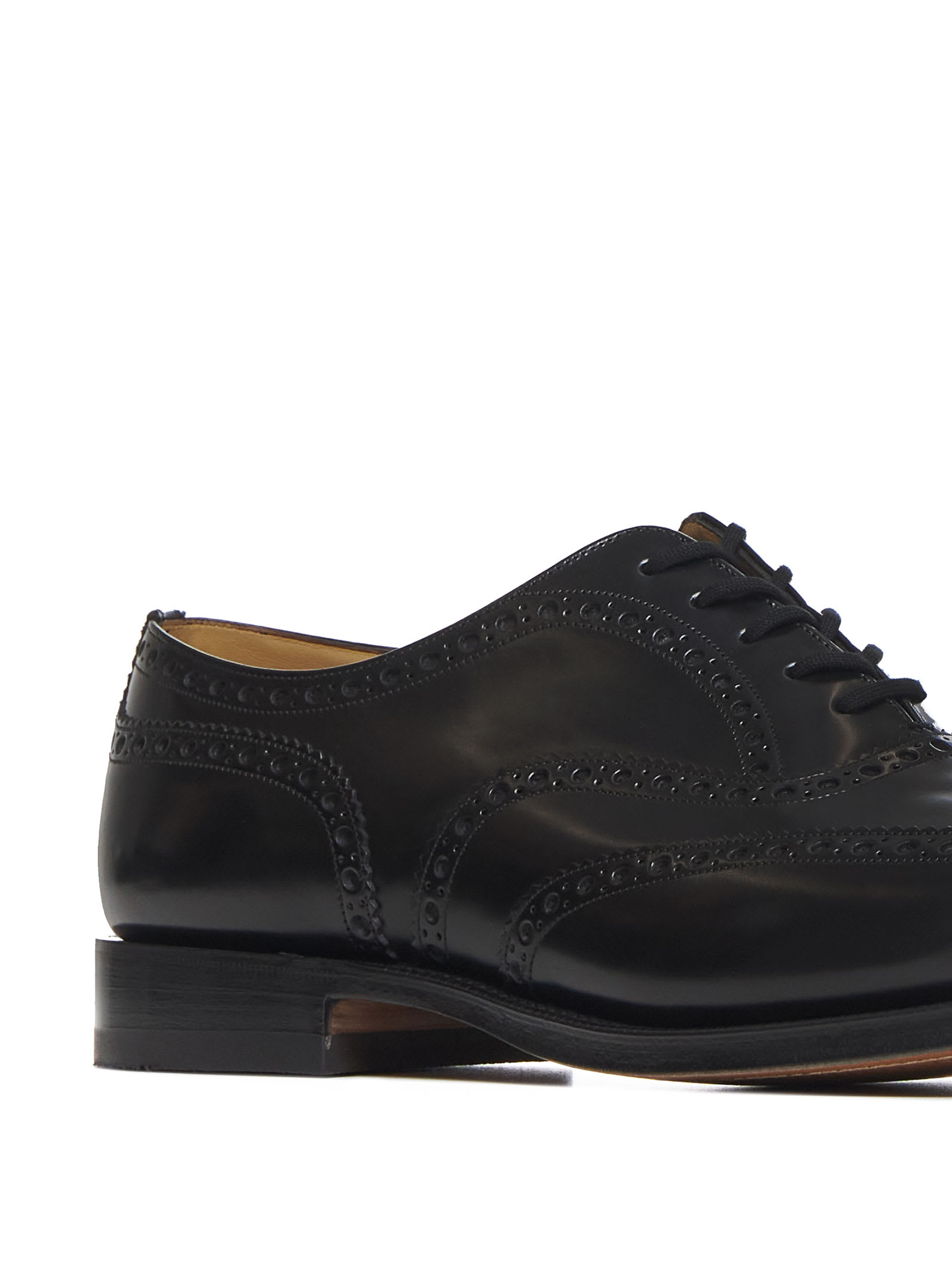 Shop Church's Laced Shoes In Black