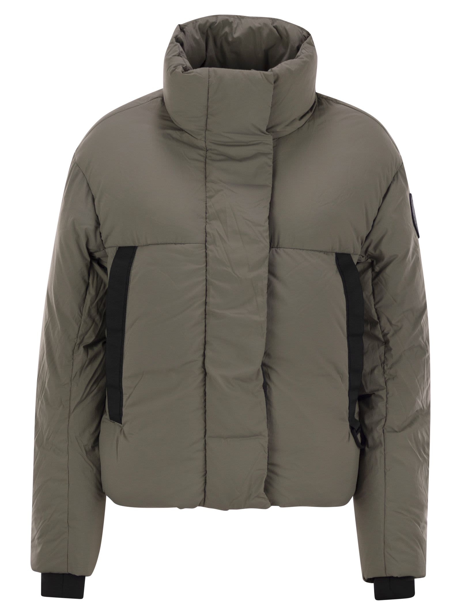 Shop Canada Goose Junction - Short Padded Jacket In Sage