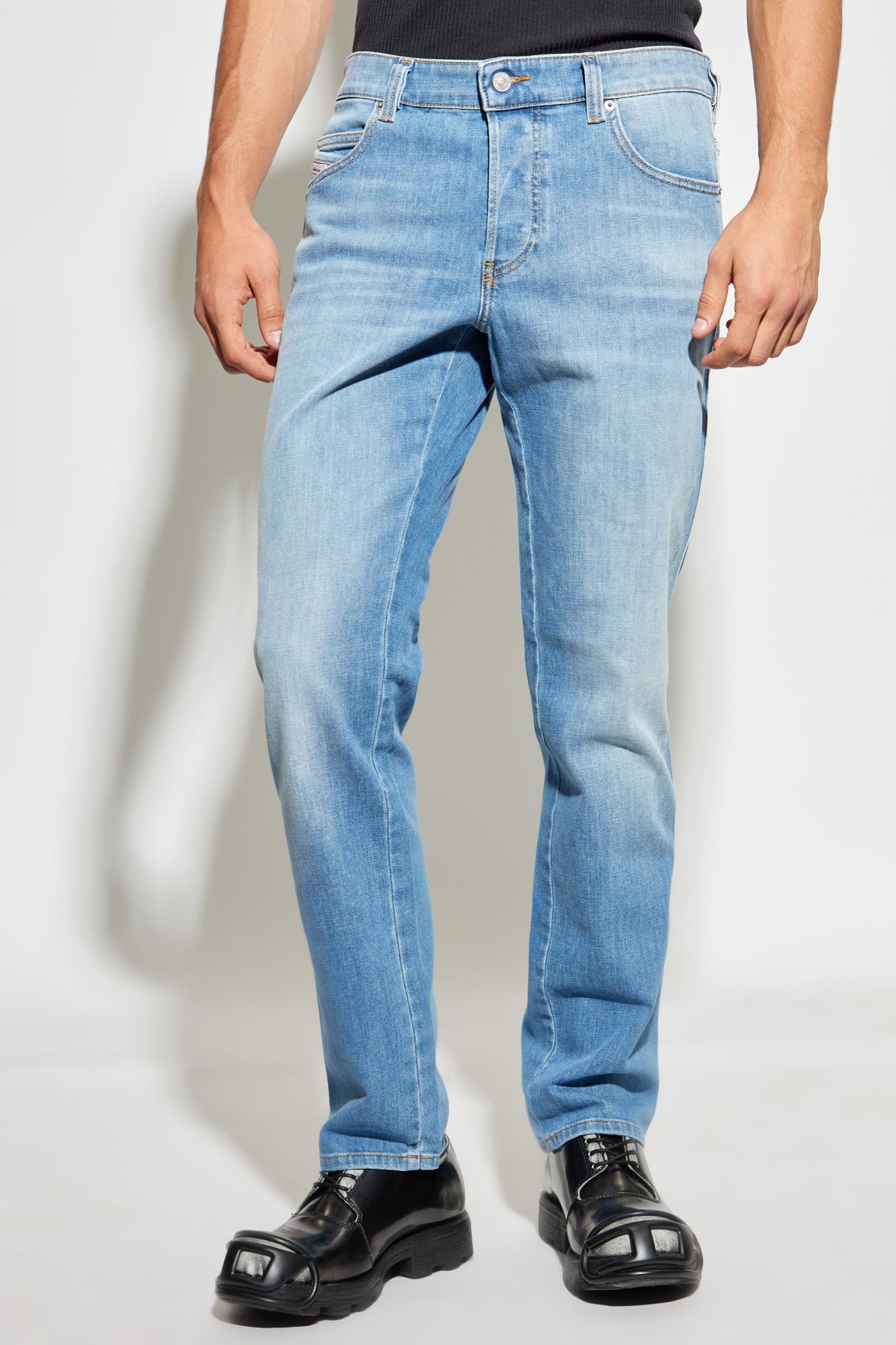 Diesel Mens Blue 1993 D-vyl Straight-leg Denim Jeans