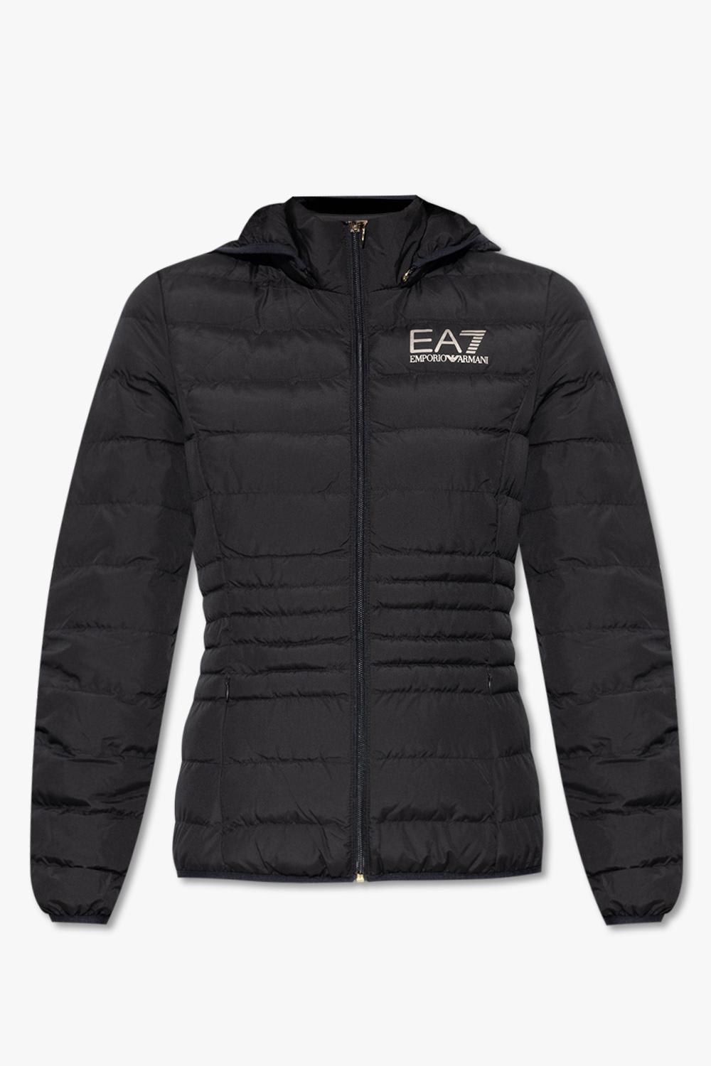 EA7 QUILTED JACKET WITH LOGO