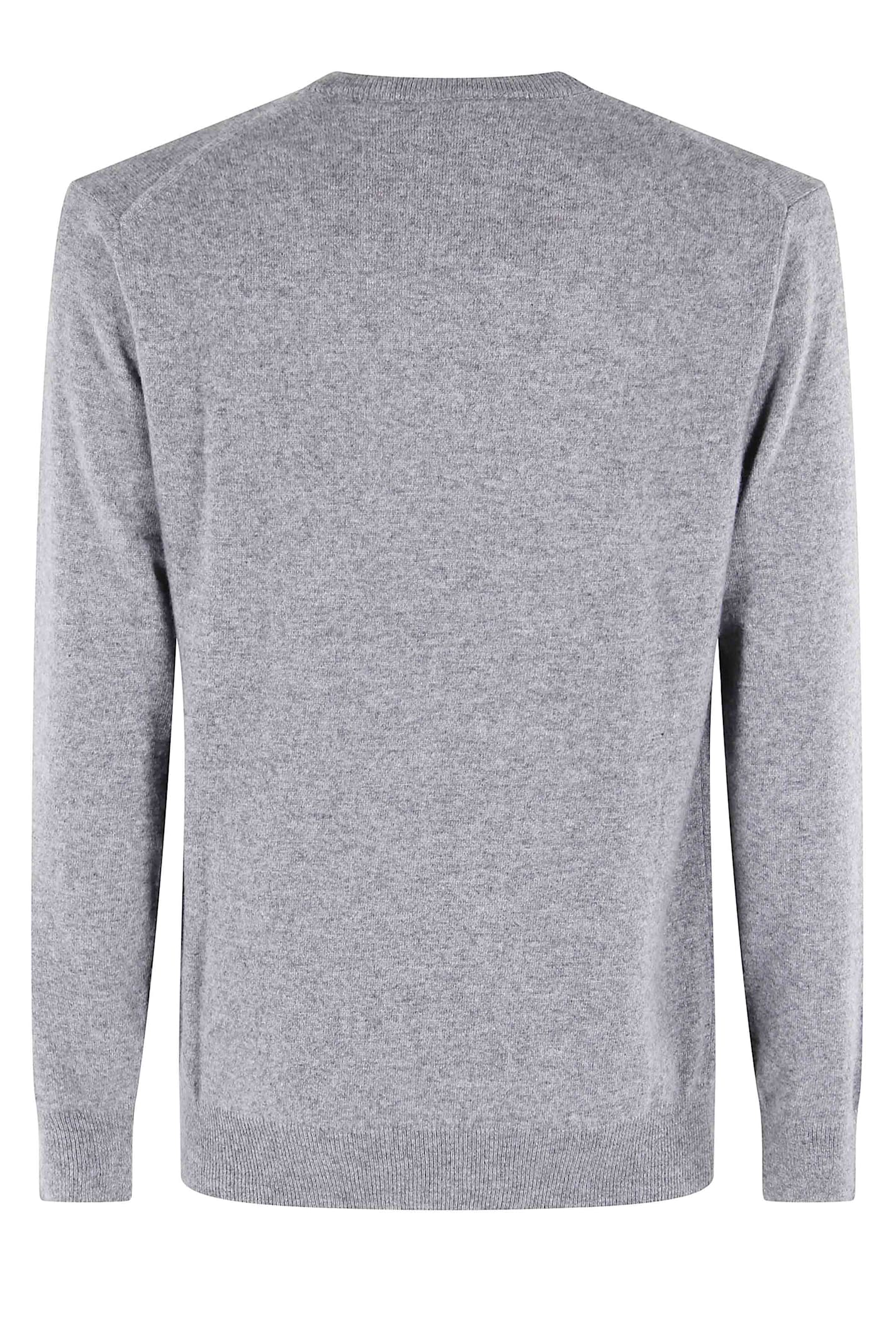Mc2 Saint Barth Crew Neck Light Sweater In Gray