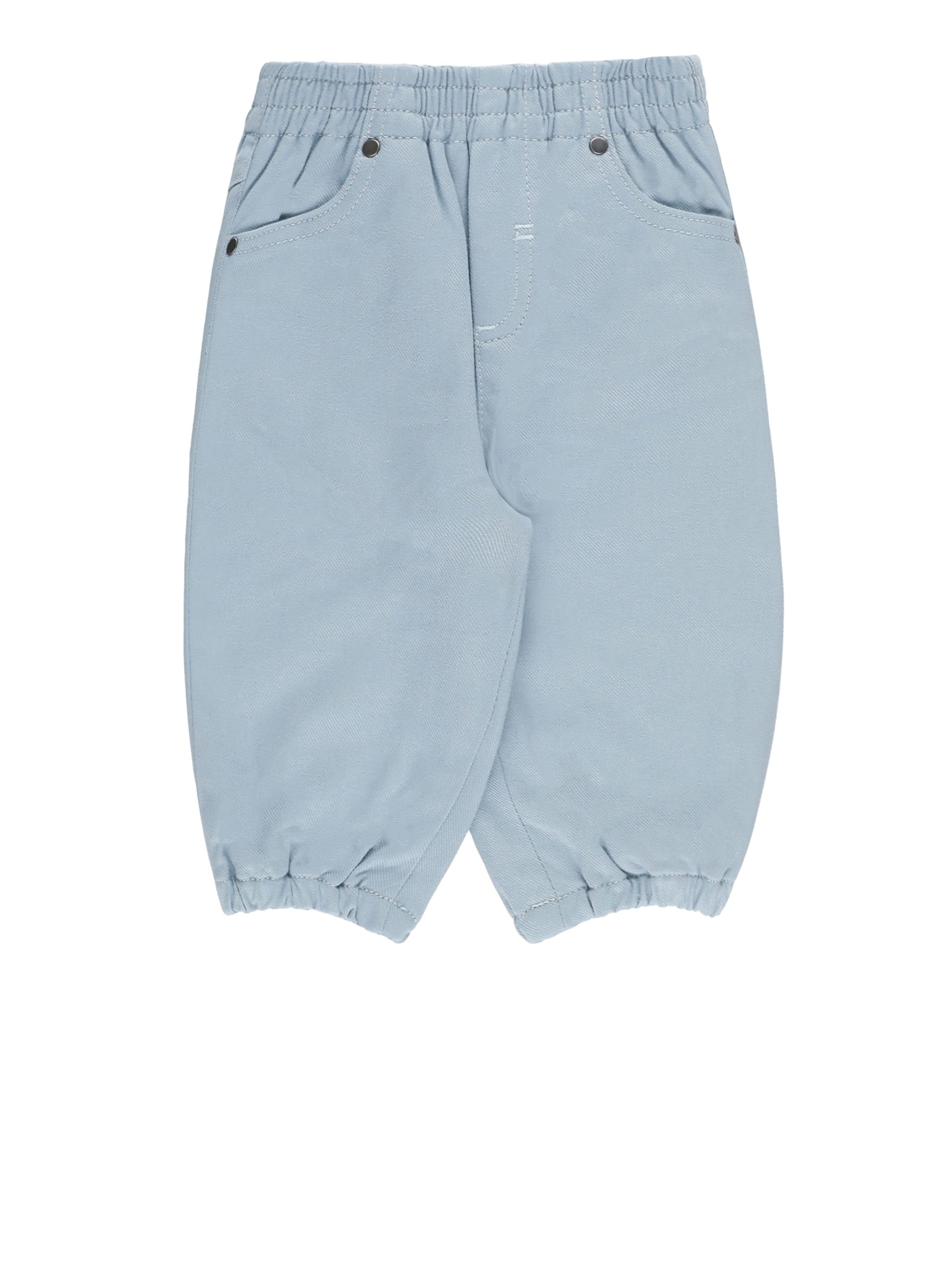 Stella Mccartney Cotton Pants In Blue