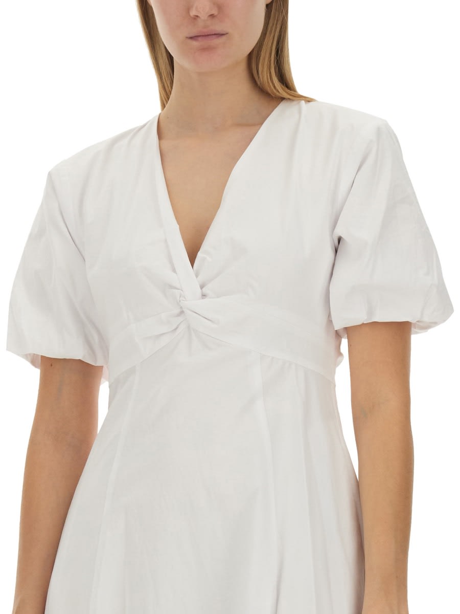 Shop Staud Finley Dress In White