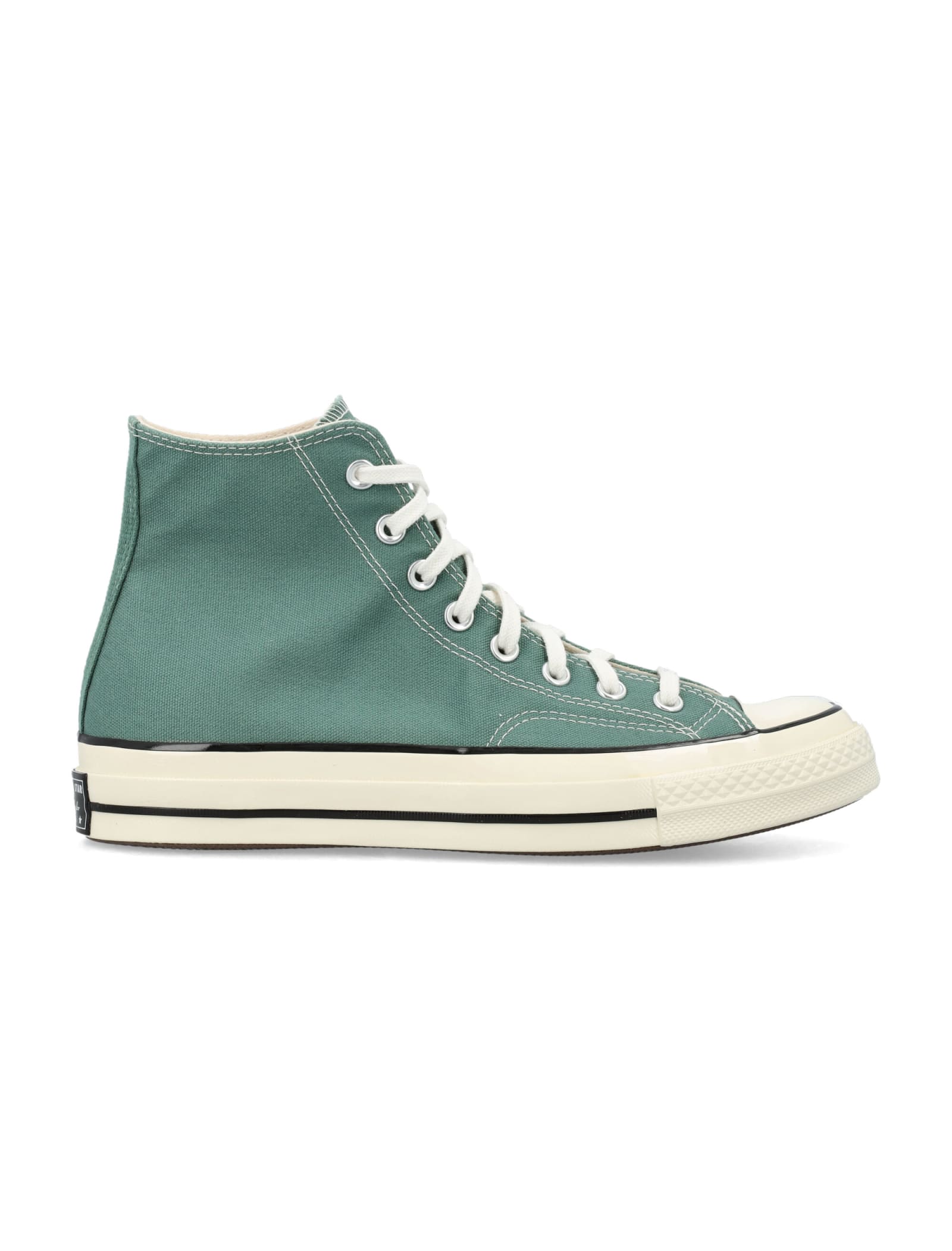 Converse Logo Decorated High-top Board Shoes In Admiral Elm/egret/forest/olive