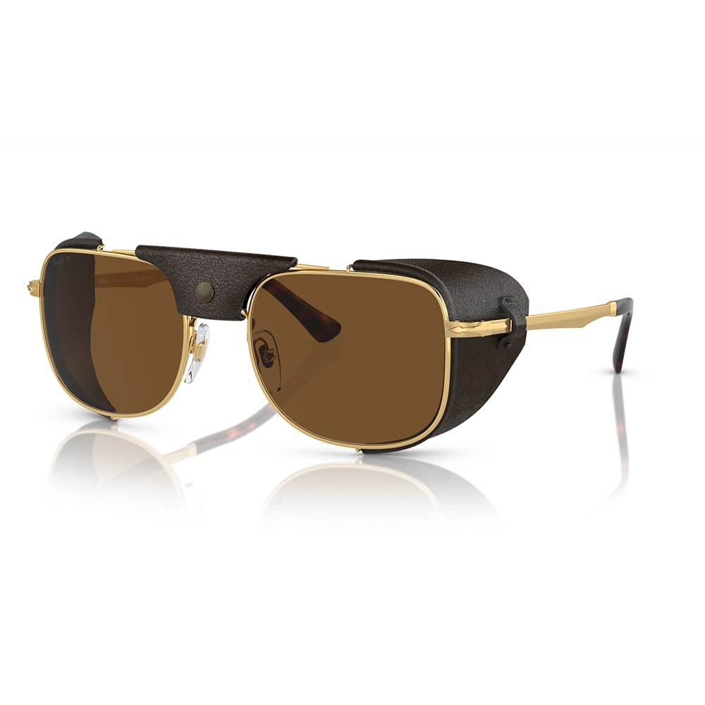 Shop Persol Sunglasses In Oro/marrone