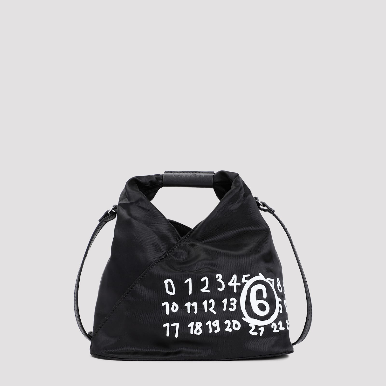 Shop Mm6 Maison Margiela Japanese Crossbody Bag In Black